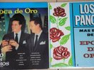LOS PANCHOS 2 LP RECORDS Exitos De La Epoca De Oro CAYTRONICS Y VOL 2 TROPICAL