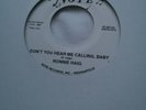 Ronnie Haig Don't you hear me calling baby, baby on Note records, rockabilly