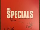 THE SPECIALS - PROTEST SONGS 1924 - 2012 HAND SIGNED YELLOW VINYL LP AUTOGRAPHED