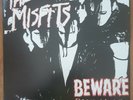 THE MISFITS BEWARE COMPLETE SINGLES 77-82 RARE WHITE COLOURED VINYL ALBUM