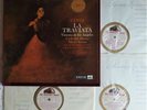 RARE & EX+   VERDI LA TRAVIATA ANGELES ED1 HMV ASD 359-61 STEREO 3 x LP BOX SET