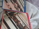 the beatles red and blue albums vinyl x 2 double albums