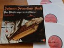 J. S. Bach Friedrich Gulda ‎Das Wohltemperierte Klavier (1. Teil) 3 LP MPS  BASF