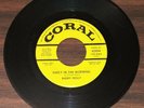 45 rpm rockabilly BUDDY HOLLY Early in Morning/Rave On 1950s Coral 62554 promo
