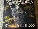 The Casualties Written In Blood [Vinyl LP] Explicit Signed All Members 2019 Tour