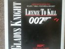 Gladys Knight Licence to Kill 7 inch vinyl single with 2 postcards znd lyric she
