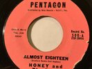 NORTHERN SOUL POPCORN Honey & The Bees ALMOST EIGHTEEN Pentagon 45 rare