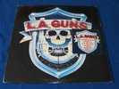 L.A. GUNS / Same OR USA PROMO LP 1st PRESS 1988 HYPE STICKER CLASSIC HAIR METAL