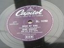 GENE VINCENT  UK  1957  CAPITOL 78     WEAR MY RING     LOTTA LOVIN