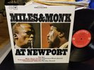 Miles & Monk at Newport Columbia CS 8978 Stereo 1967 reissue WHITE 360 SOUND