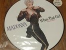 Madonna Who's That Girl Picture Disc Vinyl