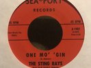 THE STING RAYS One Mo Gin / Minnesota Fats 45rpm Sea-Port 1002 US GARAGE BEAT