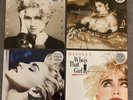 MADONNA 4 Clear Vinyl LP Bundle LIKE A VIRGIN TRUE BLUE WHO’S THAT GIRL