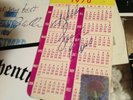 ELVIS PRESLEY SIGNED CALENDAR/COA PLUS 2 OTHER AUTOGRAPHS  100+PHOTOS +++