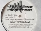 FUNKY  TECHNICIANS - DAY BY DAY / NINJA - DELTAWAVE - BUKEM - RARE 1996