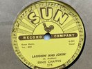 ERNIE CHAFFIN  LAUGHIN' AND JOKIN'  SUN 275  78 RPM Record