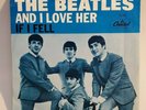 Beatles IF I FELL / AND I LOVE HER (PICTURE SLEEVE ONLY) #5235 ABOUT VG++ COPY