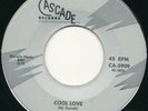 JOE JOHNSON Cool Love / Gila Monster - 45 RPM R&B Rockabilly Cascade Halloween