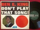 BEN E.KING   DON'T PLAY THAT SONG LP (1962) RARE NEW ZEALAND PRESS   AL 31.085