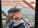 MERCURY Living Presence SR90123 MENDELSSOHN 3 & Fingal's Cave DORATI - ST LP P17