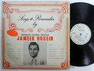 JAMEER HOSEIN Songs To Remember By LP Hindustani Chutney Trinidad press  a839