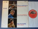 ED1 ELGAR: CELLO CONCERTO / SEA PICTURES LP, LSO, Jacqueline Du Pre, EMI ASD 655