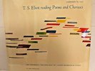 Vtg T.S. Eliot Reading Poems And Choruses - Vinyl Record *New Sealed*