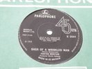 FORTES MENTUM 'SAGA OF A WRINKLED MAN' 45 UK PARLOPHONE 1968 FACTORY SAMPLE