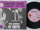 TRAFFIC Paper Sun RARE UNIQUE Sweden 45 mod psych dancer STEVE WINWOOD swedish