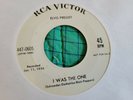 ELVIS PRESLEY HEARTBREAK HOTEL / I WAS THE ONE WLP WHITE LABEL PROMO
