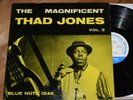 Magnificent Thad Jones Vol 3 EX  1st Flat NY23 Blue Note lp Gigi Gryce Elvin