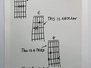 Tony Moon - Three Chords (Now Form A Band) (Screenprint)