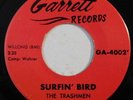 THE TRASHMEN Surfin' Bird King Of The Surf GARRETT 45 RPM VG+ garage rock record