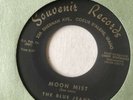 NW rock 45 surf exotica THE BLUE JEANS DJ Theme/Moon Mist 1961 Souvenir IDAHO