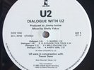U2 – A Dialogue With U2 Vinyl LP, Island Records UK 1983, Rare Promo 1,000 only