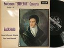 BACKHAUS ISSERSTEDT - BEETHOVEN Emperor Concerto No. 5 - DECCA SXL 2179 WB ED1