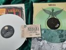 Nirvana In Utero Clear vinyl and Unplugged white vinyl original - rare 