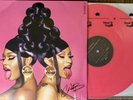 Cardi B Megan Thee Stallion WAP Signed Pink LP Vinyl Limited