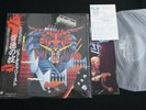JUDAS PRIEST DEFENDERS OF THE FAITH - JAPAN VINYL LP OBI SHRINK 25-3P-480 EX/EX