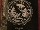 Black Sabbath 1978 Never Say Die Tour Rare White Vinyl OBI Japan Press Ozzy 