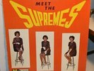 THE SUPREMES Meet LP Motown STOOL COVER Original 606