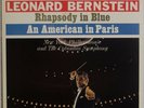 GERSHWIN: Rhapsody in Blue, American in Paris Bernstein US Columbia MS 6091 LP