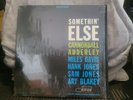 Cannonball Adderley Somethin' Else Blue Note 1595 Miles Davis