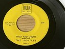 The Beatles Tollie 45 record TWIST AND SHOUT 1964