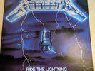 Metallica - Ride The Lightning LP (60369-1) Purchased New in 1984. Cliff Burton
