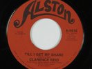 Funk 45 CLARENCE REID Till I Get My Share ALSTON VG+ HEAR