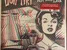 Don Tiki Hot Like Lava Fire Orange / Black Streaks vinyl LP +3D glasses NEW