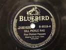 COUNTRY FOUR PICKLED PEPPERS  Dill Pickle Rag BLUEBIRD 8518 EE-