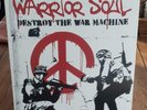 BANKSY ART COVER & VINYL WARRIOR SOUL DESTROY THE WAR MACHINE IN MINT CONDITION