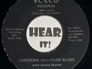 Wicked OH Country Rockabilly 45 JIMMIE SKINNER Lonesome Jailhouse Blues VETCO